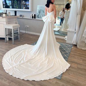 Casablanca Bridal Sweetheart Fit and Flare Dress